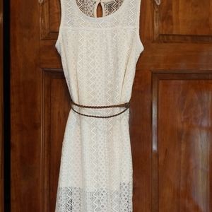 White Semi Formal Dress (kids)